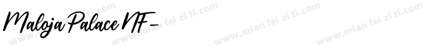 Maloja Palace NF字体转换